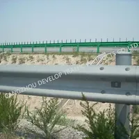 Professional Highway Traffic Safety Barrier W Beam Guardrail