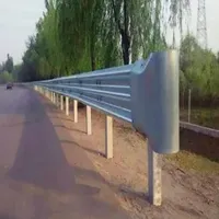 Metal Fishtail Bullnose Anchor Buffer Bridge Terminal End Traffic Barrier Thrie Beam Guardrail for Mauritius