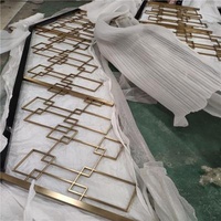 PVD Plating High Quality Gold Color Metal Handrail Stainless Steel Handrail Handrail