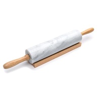 Viable Baking Roller Pin White Marble Rolling Pin Pastry Pizza Dough Roller Fondant Cookie Pastry Pastry Bakery