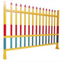 Hot Sale FRP Fence Railing Smooth Fiberglass Tube with Grid Guardrail Custom Cutting Processing for Electrical Application