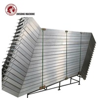 Aluminum Material Hotel Scaffolding Step Staircase With Handrail