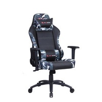 Reclining Backrest Handrails And Seat Height Adjustment Racing Computer Office Chair With Footrest