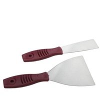 Stainless Steel Moisture-Proof Premium Paint Wooden Handle Pastry Scraper Putty Knife Handle Pastry Scraper