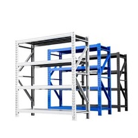 300kg Warehouse Rack Shelves Industrial Shelving Storage Rack Stacking Racks Shelves Heavy Duty Medium Duty Racking System