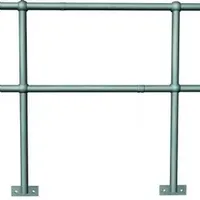 Ball-Type Safety Guardrail Handrail for Platform Stair Treads
