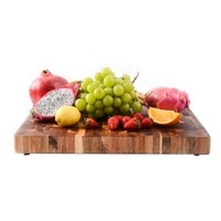 Sustainable Smooth Surface Nonstick Natural Vegetable Pastry Wooden Block New Arrival Meat Chopper