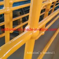 "Ball & Tube"" Stanchion System Stanchion Components Ball and Tube Safety Handrail"