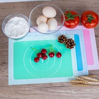 Sustainable Customized High Temperature Resistance Sustainable Non Stick Pastry Baking Mat Silicone Baking Mat With Measurements 27.6*20cm