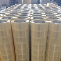 47mmx90mx50mic BOPP Transparent Parcel Clear Single Adhesive Pressure Sensitive Packing Tape