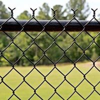Woven Zinc Steel Guardrail 3.0mm Galfan Wire Mesh 50x1.5 Fence