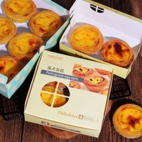 Recycled Materials Bakery Pastry Box With Window Pastry Containers Cookie Dessert Box Packaging For Cake Pies Pies