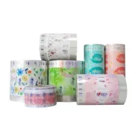 Custom Food Plastic Film OPP VMPET PE Pet CPP BOPP Pet Stretch PVC Idpe Film for Cake Candy Chocolate Chips Coffee Tea Milk Powder Food Packaging Supplier
