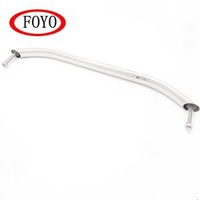 FOYO Brand Boat Accessories 304 Stainless Steel 10'' High Polished Oval Handle Handrail For Boat And Kayak