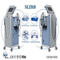 Best 4 Cryo Handles Fat Reduce Slimming Machine Cryo Machine With Antifreeze Membrane