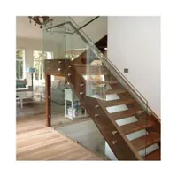 Prima Modern Staircase Handrail LED Handrail Wood