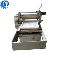 Stainless Steel Pastry Cube Pressing Machine Crunchy Corn Rice Briquette Machine Pastry Dough Flatten Machine