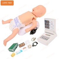Medical Teaching Training Infant Cpr Manikin Infant Cpr Trainer Manikin Smart Monitor Infant Cpr Mannequin