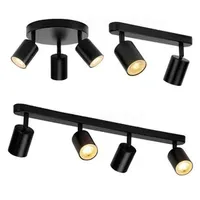 s Modern GU10 LED learning pendant light kitchen lighting restaurant background decoration light adjustable staircase handrail light S25224