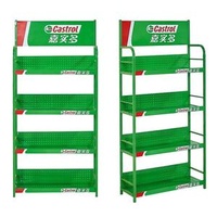 New Arrival Customized Standing Type Metal Beer Wine Beverage Display Stand Racks