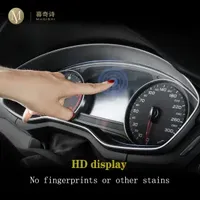 For Mercedes Benz C-class W204 W205 Automotive interior Instrument panel membrane LCD screen TPU protective film decoration