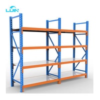 Boltless Adjustable Industrial Heavy Duty Pallet Racking System Warehouse Steel Metal Storage Racks Shelving Units