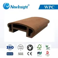 Factory Price Outdoor Decoration Easy Installation WPC Wood Plastic Composite Handrail
