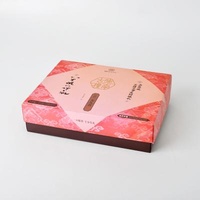 Custom Recycled Materials Pinkscuit Packaging Box Accept OEM&ODM White Pastry Bakery Box Kraft Cardboard Box Keeps Pastries Safe Transparent Lid