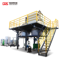 Water Based Glue Reactor Bopp Tape Glue Making Machine/Gluing Stirred Tank Reactor