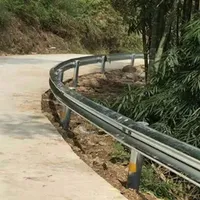 Hot DIP Galvanized Steel W-Beam Highway Traffic Anti-Collision Guardrail