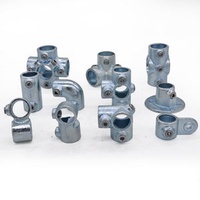Galvanized Pipe Handrail Fitting Malleable Iron Key Clamp Fittings