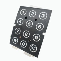 Custom membrane metal dome tactile button switch pcb assembly membrane keypad