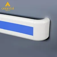 Hospital Interior Wall Protection Wall Bumper Guard Safety Handrails