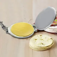 Baking Pastry Tools DIY Tortilla Press Maker Aluminium Alloy Manual Corn Tortillas Dough Pressing Kitchen Bakeware Cooking Accessories 230719