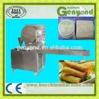 Automatic Gas Heating Spring Pastry Sheet Making Machine Samosa Sheet Process Plant