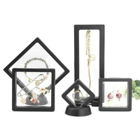 Custom Necklace 3D Membrane Box Stand PE Film Jewelry Display Boxes
