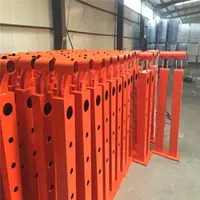 Custom Fabrication Steel Powder Coated High Quality Bridge Barrier Bridge Safety Guardrail Post