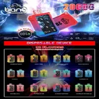 Bang King 20000 Puff Zbood on Time Delivery Guranete Fluumbox Heating Stick Pastry 1K/2K/3K/4K Saltnic Crystal PRO Desechables Disposable Vape