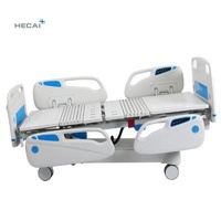 5 Function Multifunction Electric Hospital Moving Patient ICU Examination Bed With Guardrails