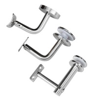 Stainless Steel Handrails Fitting 90 Degree Staircase Handrail Bracket Support Railing Bracket 20*21cm