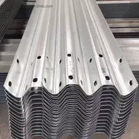 Three Waves Beam Traffic Crash Barrier Guardrail