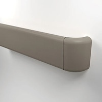 Wholesale Barrier Free Hallway Metal Bracket Safety Modern Wall Handrail Corridor Pvc Handrails Pvc Hospital Handrail
