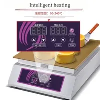 Commercial Pancake Baking Machine, Soft Pastry Cake Waffle Biscuit Machine