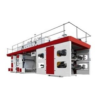 Central Drum Flexo Machine, Plastic Roll Flexo Printing Machine Bopp