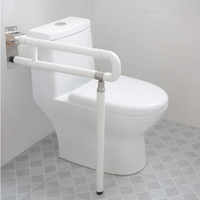 Factory Wholesale Handrails for Disabled Folding Handrail 600mm Toilet Handle Disable Toilet Handrails