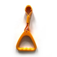 Cheap ABS Plastic Yellow City Bus Ring Handrails Are Used For Buses