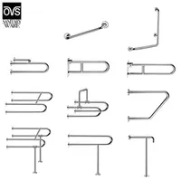 Bathroom Stainless Steel Shower Disabled Grab Bar Handrail