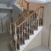 Hot Selling in Balustrades for Home Modern Aluminum Handrail Railing Elegant Style Handrail Railing
