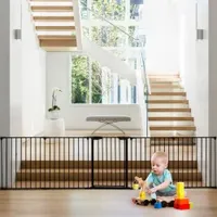 Aluminum Square Tubular Welded Stair Handrail Baby Security Fence Rail