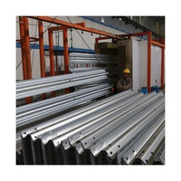 W Beam Guardrails Protecting Road Used Safety Steel Highway Guardrail